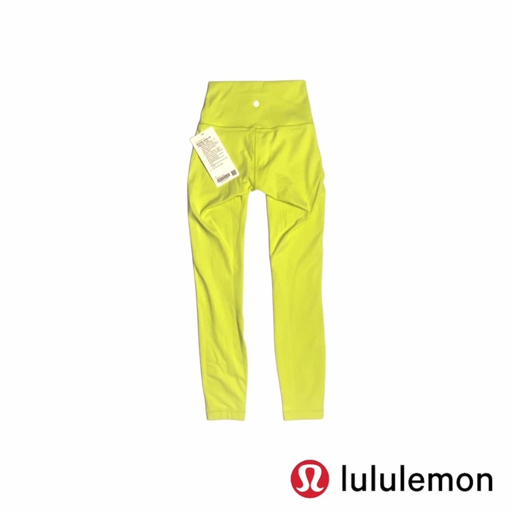 rare nwt lululemon SS21 wunder under HR tight 28” full on luxtreme in lemon vibe
